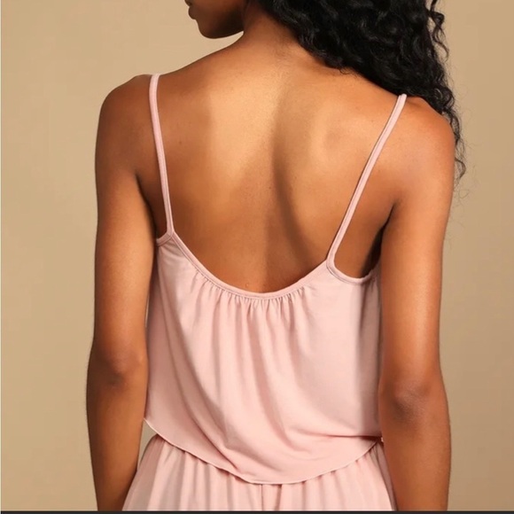 Free People Intimately Free To Be Blush Cami Crop Top - Picture 5 of 14